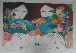 Walasse_ting_lithografie_zonder_titel