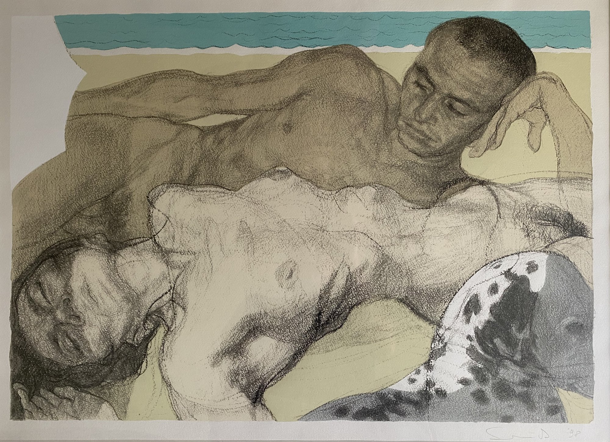 Sam Dillemans-scène-de-plage / Strandscene